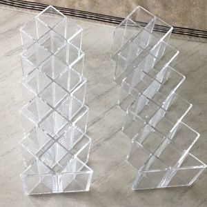 2 like NEW lipstick holders/organizers